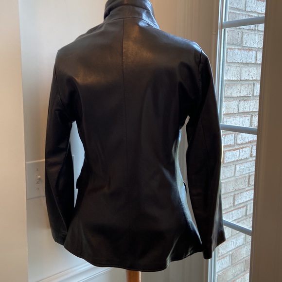 Saraco Josie Leather Blazer - Picture 5 of 10